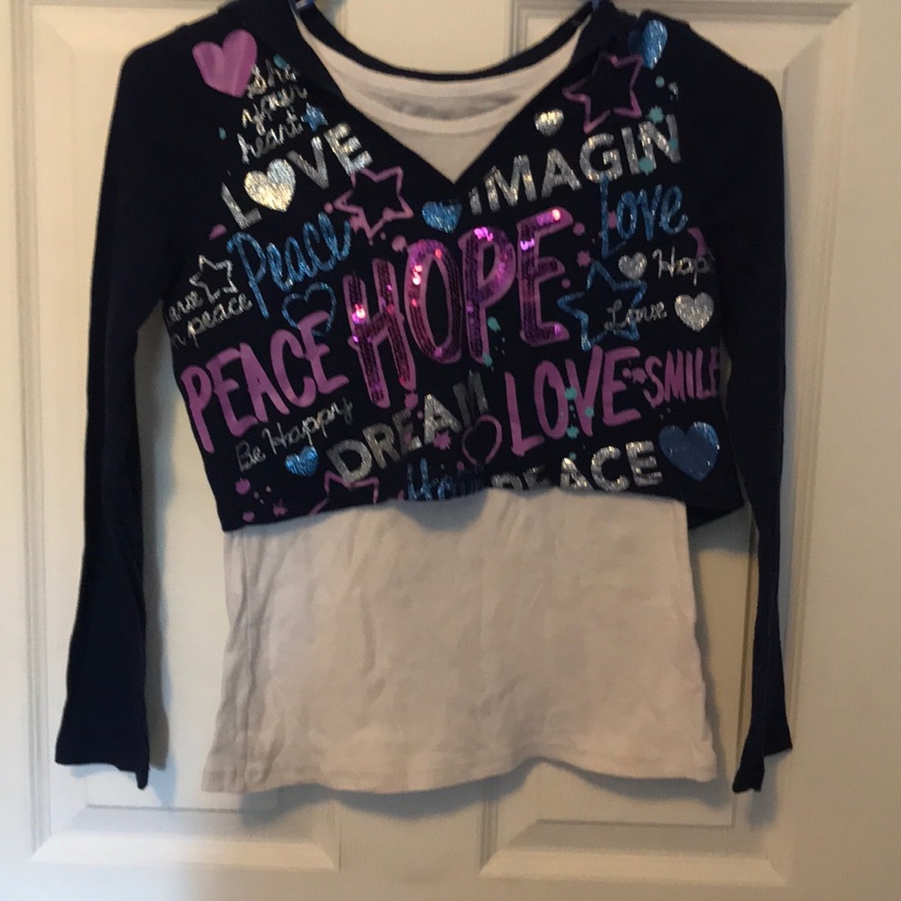 Justice shirt never worn